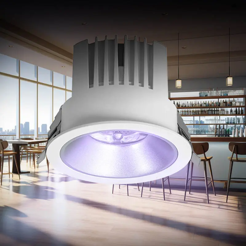 222nm Far UVC Downlight Ultraviolet Lamps for Indoor Use UVC Sterilizer Using Ultra Violet UV Lamps